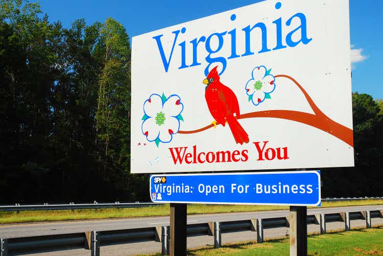 Virginia State Lines