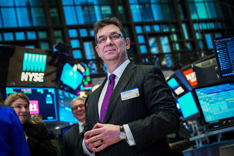 Pfizer CEO Rings NYSE Closing Bell As Stocks Rally On China Trade Hopes