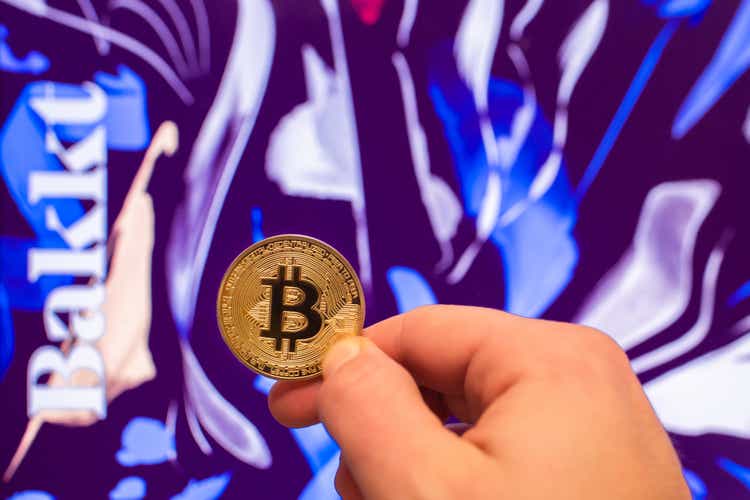 Bitcoin with Bakkt website - open and regulated crypto platform for digital assets