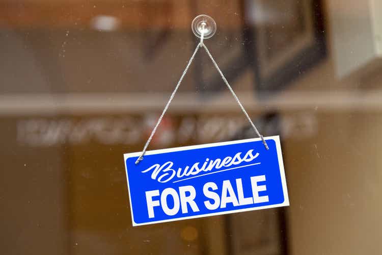 Business for sale - For sale sign