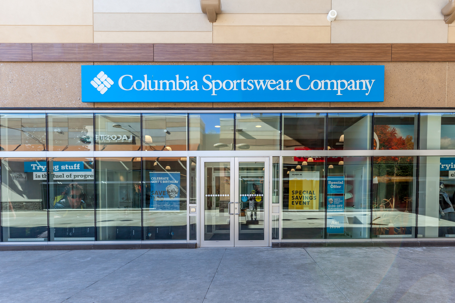 Columbia sportswear outlet shift