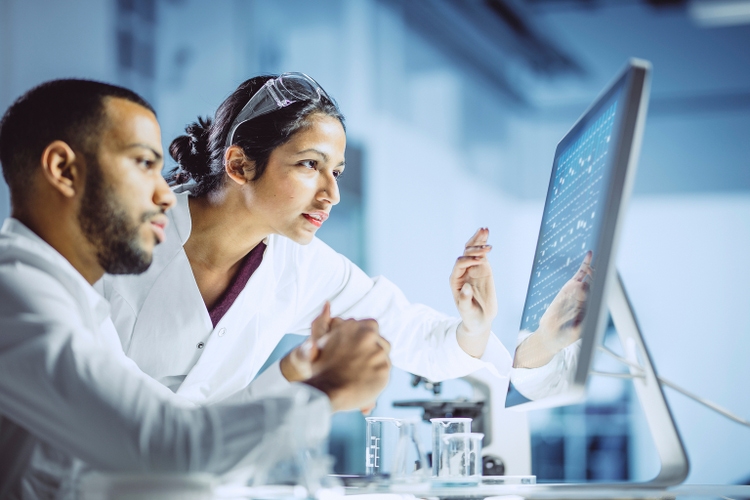 Scientists Working in The Laboratory