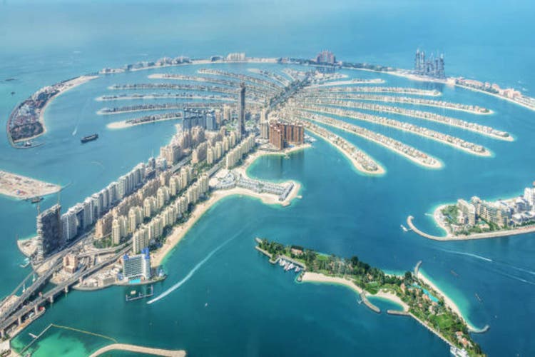 Dubai Palm Jumeirah Island, United Arab Emirates Weather View