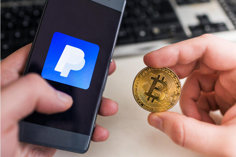 bitcoin vs paypal mercato