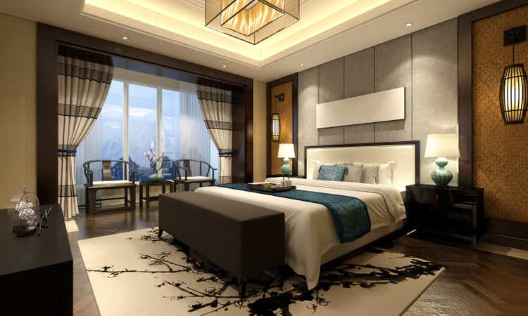 Chinese Style Bedroom Interior