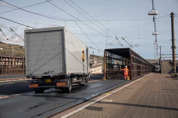 Inside The Eurotunnel Folkestone Terminal