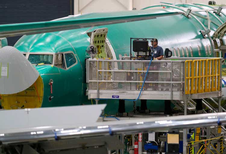 Boeing Holds A Press Conference Addressing The 737 MAX Software And Training Update