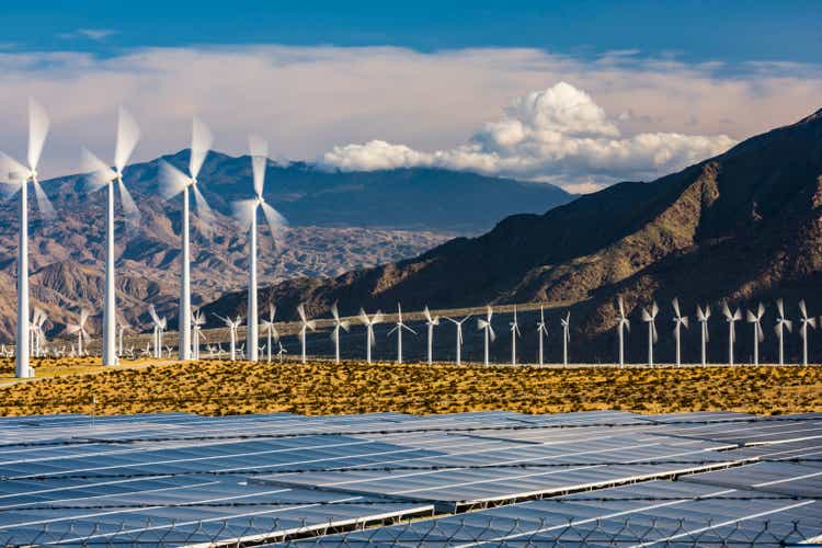 Wind Turbines and Solar Panels