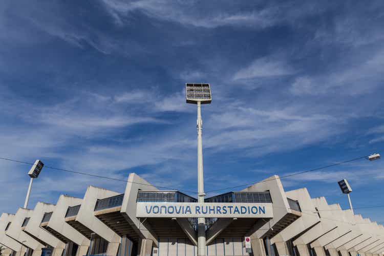 vonovia ruhrstadion stadium in bochum germany