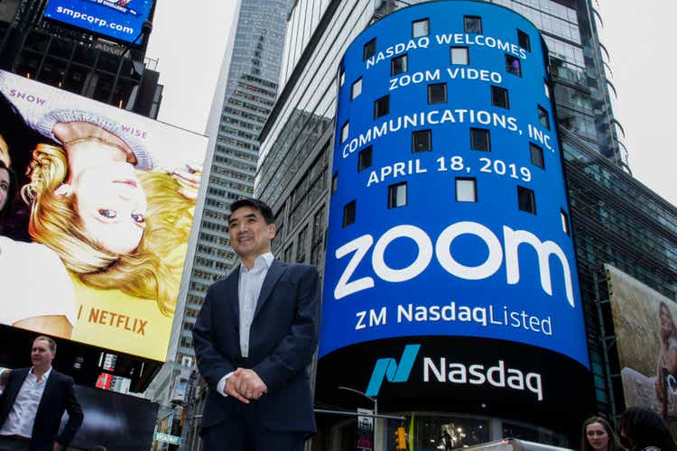 Video Conferencing Software Zoom Goes Public On Nasdaq Exchange