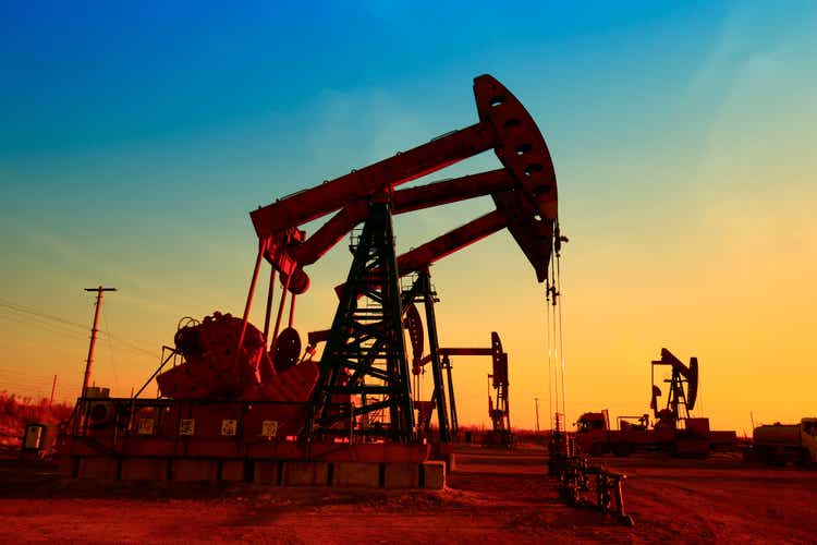 The oil pump, industrial equipment