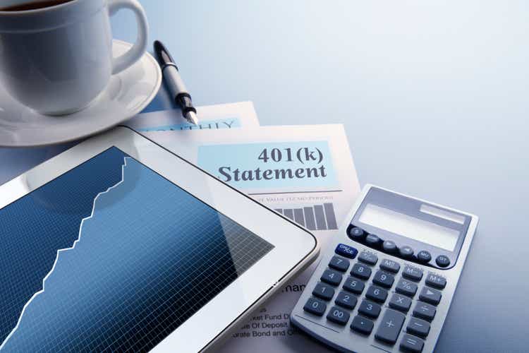 Home Finances 401K Statement
