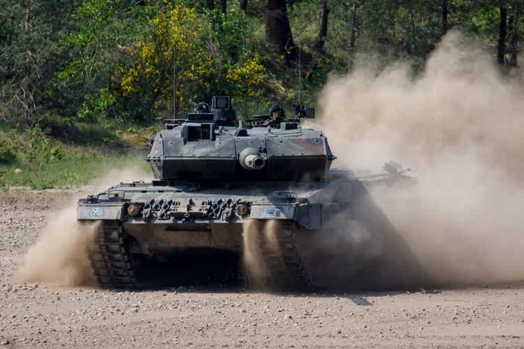 Merkel Visits VJTF Bundeswehr Armoured Brigade