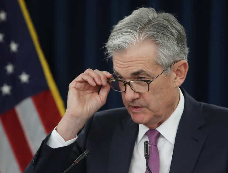 Federal Reserve Chair Jerome Powell Holds News Conference After Federal Open Market Committee Meeting