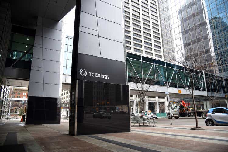 TC Energy head office with new logo