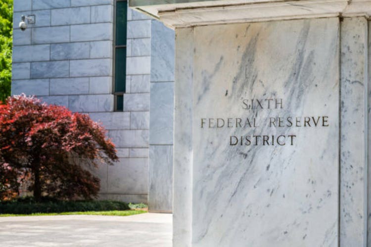 Federal Reserve Bank of Atlanta Georgia sign