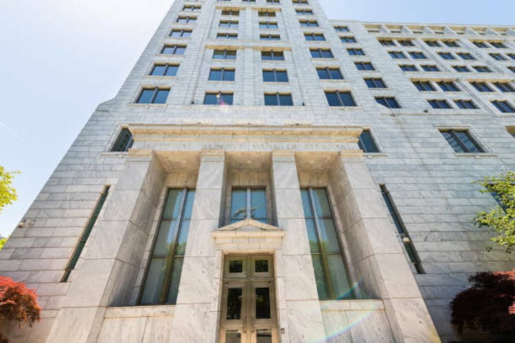 Federal Reserve Bank of Atlanta Georgia tower entrance