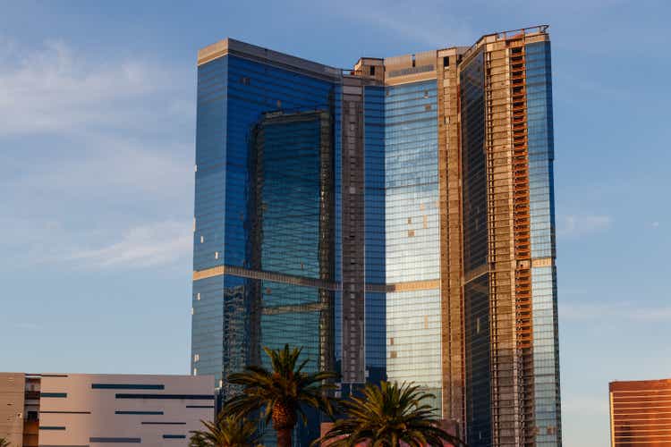 The Drew Las Vegas. Purchased by Marriott in 2018, this was the unfinished Fontainebleau Resort III