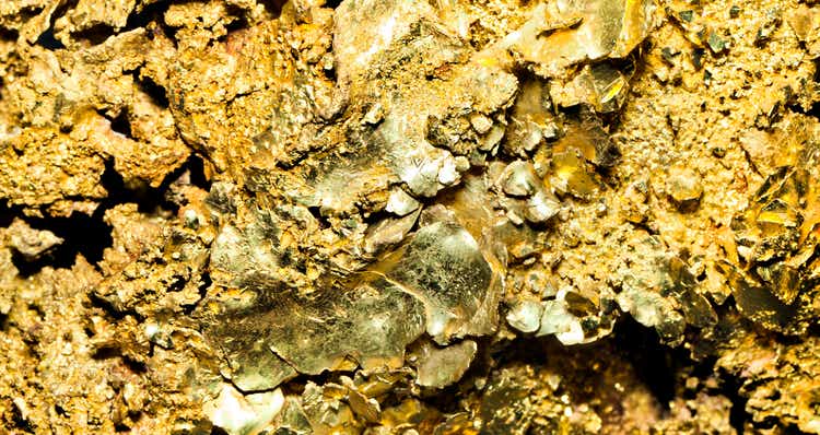 Pure Gold nuggets soaring price