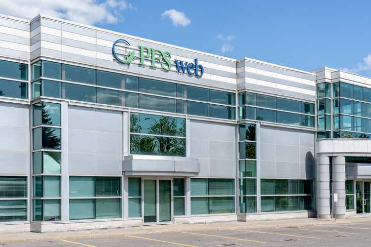 PFSweb Canadian HQ and Distribution Center in Richmond Hill, Ontario, Canada.