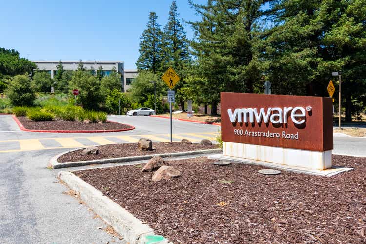 The VMware campus in Silicon Valley