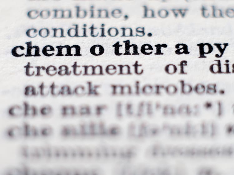 Definition of word chemotherapy