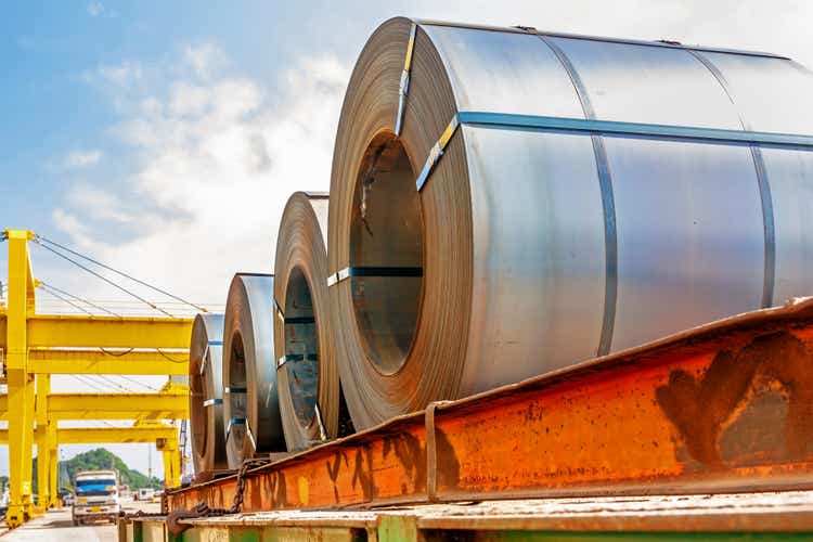 Steel coil transport