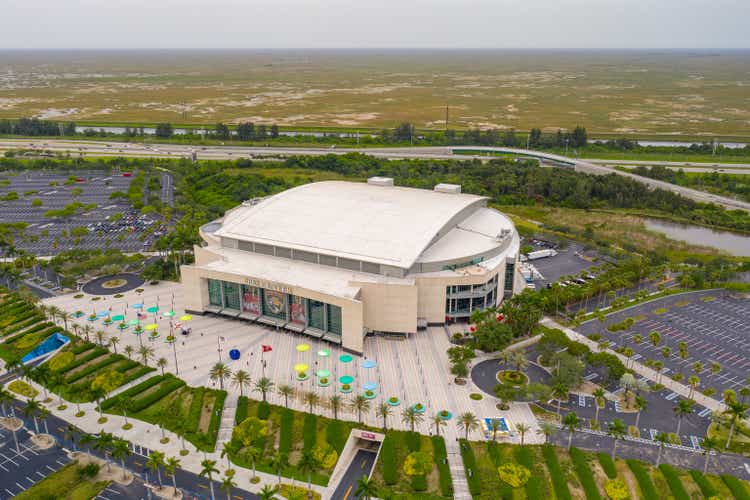 BBnT Center Sunrise FL home to the Florida Panthers Hockey team
