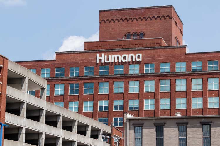 Headquarters of the Humana company.  Humana took a 40 percent stake in Kindred at Home services II