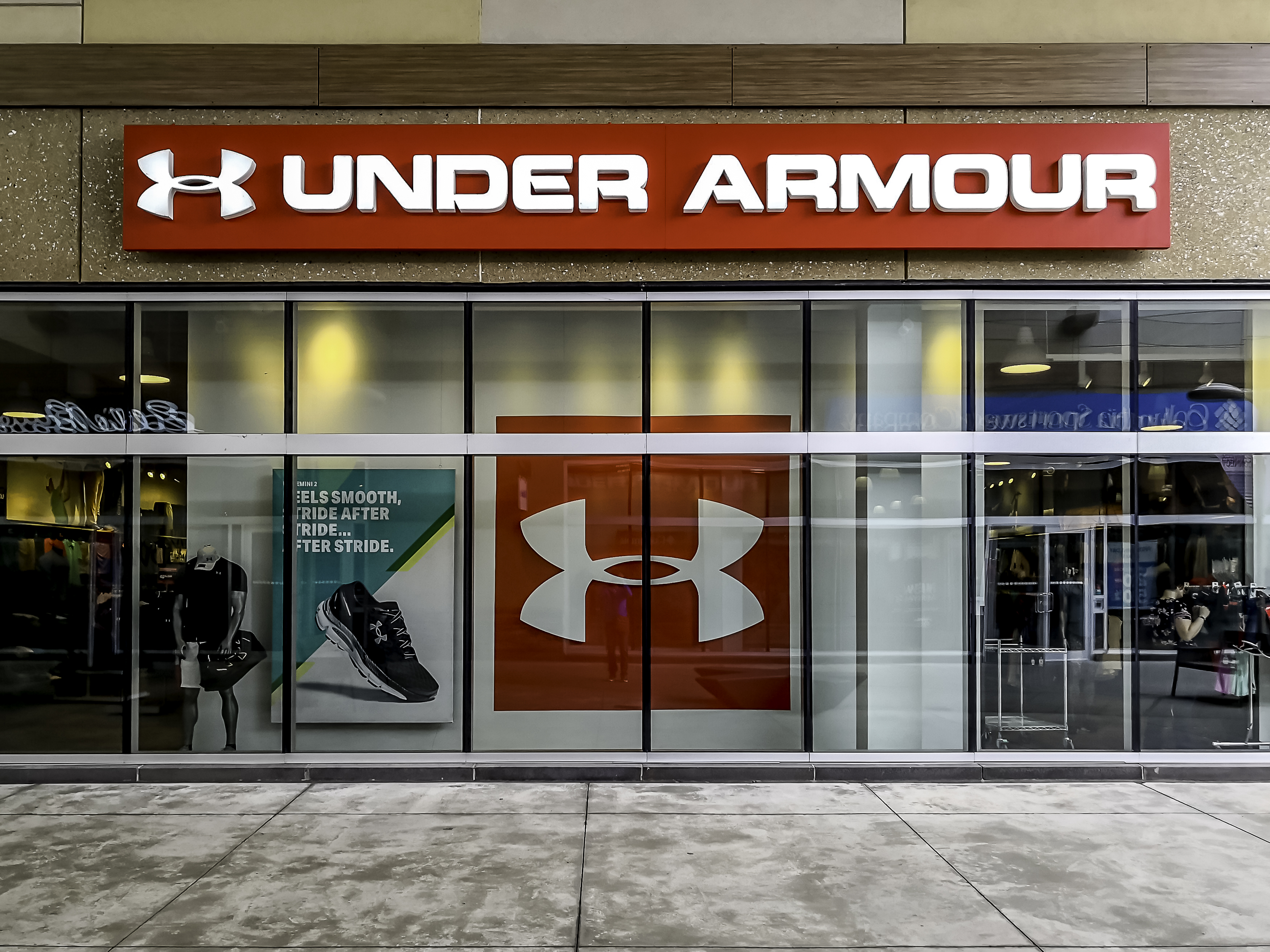 Under armour c sales stock