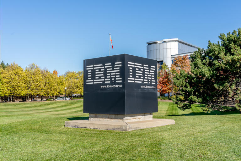 IBM Canada Head Office Building in Markham near Toronto, Ontario.