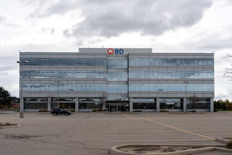 BD Canada head office building in Mississauga, Ontario,Canada