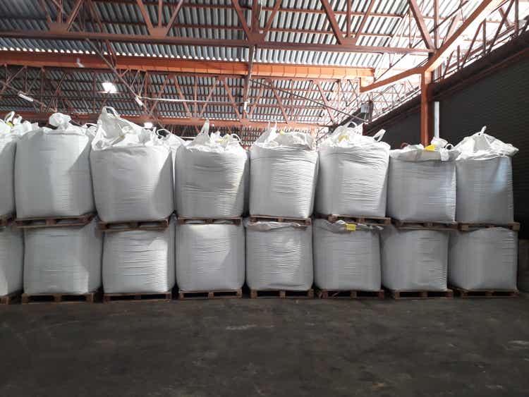 Chemical fertilizer.