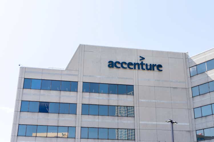 Accenture Building in Mississauga, Ontario, Canada