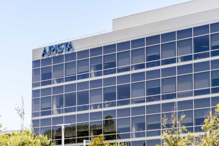 Arista Networks (previously Arastra) headquarters located in Silicon Valley