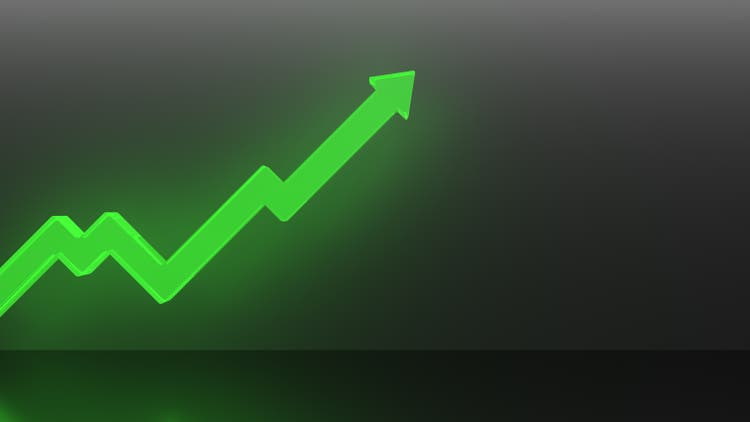 Positive line graph