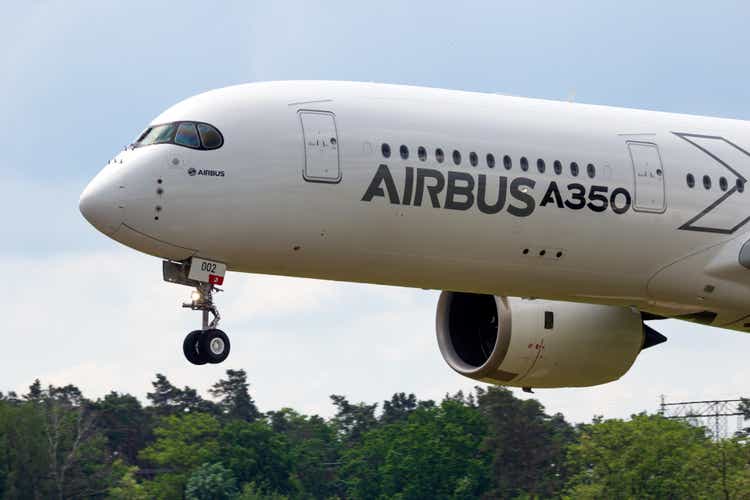 Airbus A350 XWB passenger plane