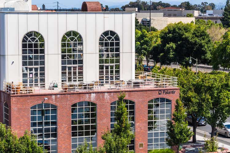 Palantir headquarters in Silicon Valley