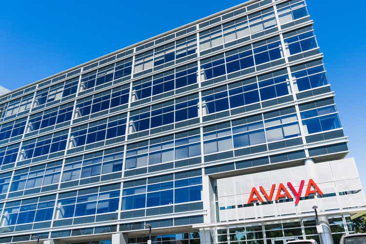 Avaya headquarters located in Silicon Valley