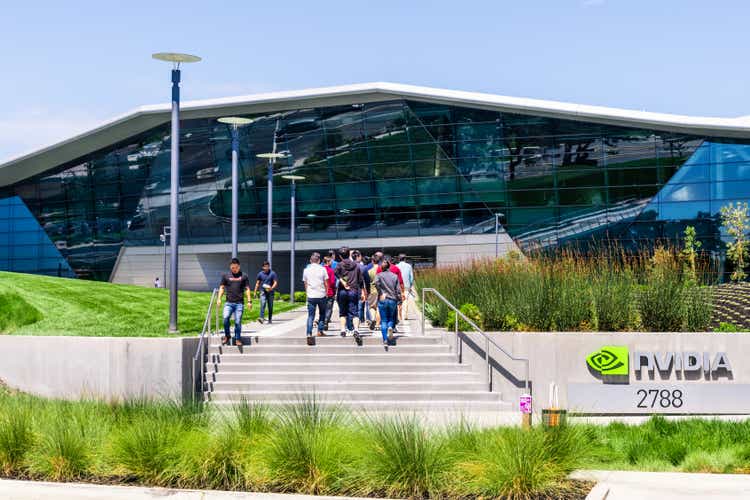 Nvidia campus in Silicon Valley