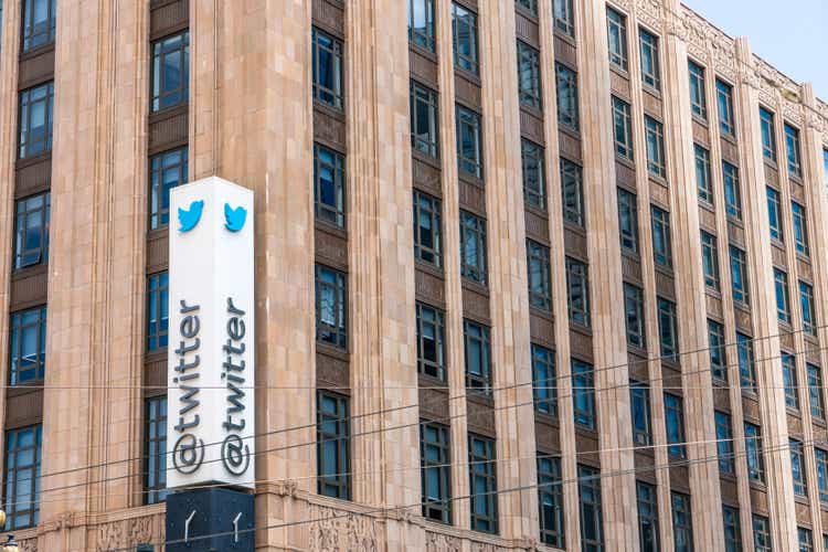 Twitter headquarters in downtown San Francisco