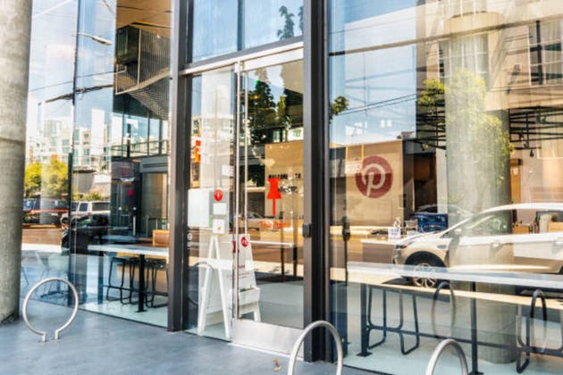 Pinterest corporate headquarters in SOMA district, San Francisco