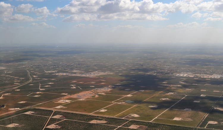 West Texas Oil Fields in the Permian Basin