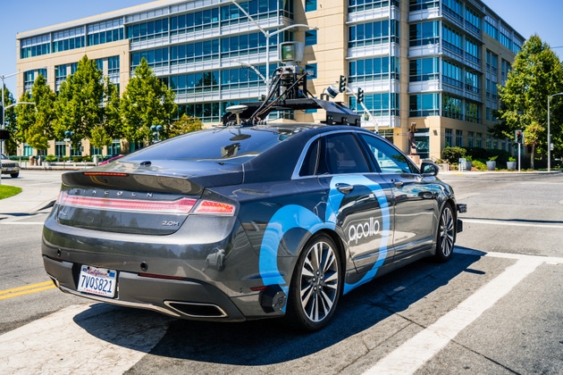 Baidu Begins Apollo Go Robotaxi Tests in London