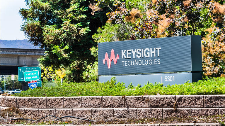 Keysight Technologies campus in Silicon Valley