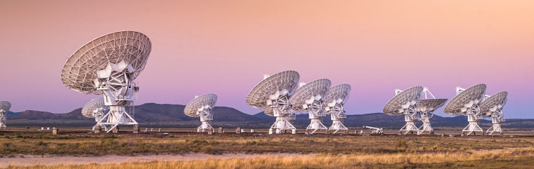 Space observatory radio telescope panoramic