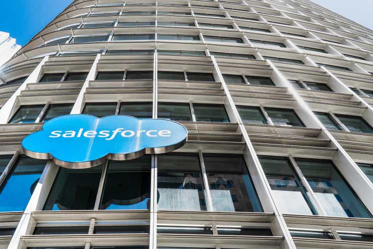 The new Salesforce corporate headquarters