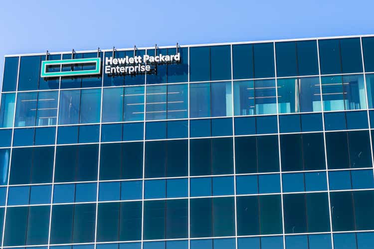 The new Hewlett Packard Enterprise (<a href='https://seekingalpha.com/symbol/HPE' _fcksavedurl='https://seekingalpha.com/symbol/HPE' title='Hewlett Packard Enterprise Company'>HPE</a>) corporate headquarters, San Jose, Silicon Valley