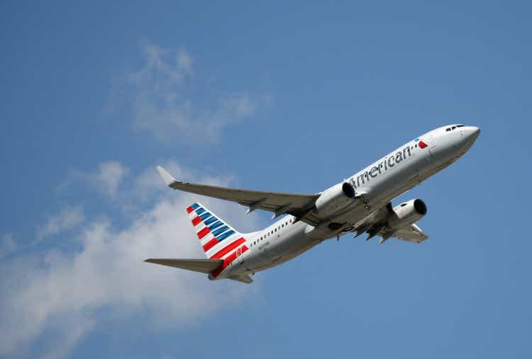 Airplane Traffic At JFK Airport in New York