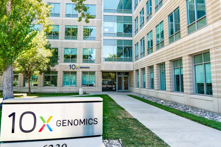 10x Genomics headquarters in East San Francisco Bay Area